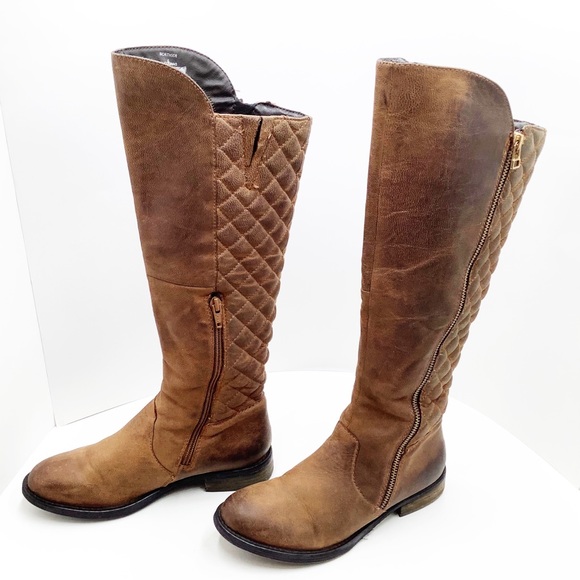{STEVE MADDEN} Northside Quilted Riding Boots - Picture 2 of 16